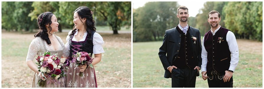 Oktoberhochzeit Schloss Monrepos