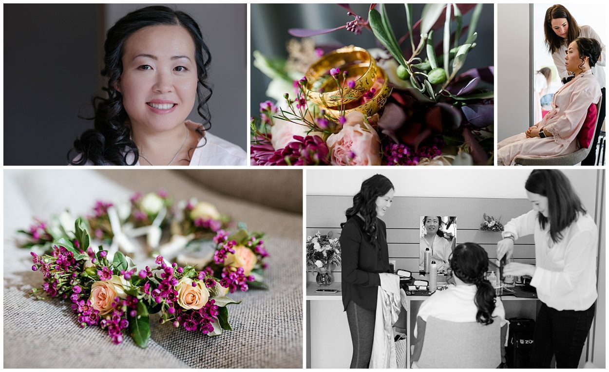 Getting Ready der Braut