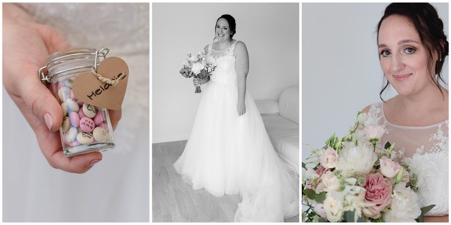 Hochzeitsdetails Braut