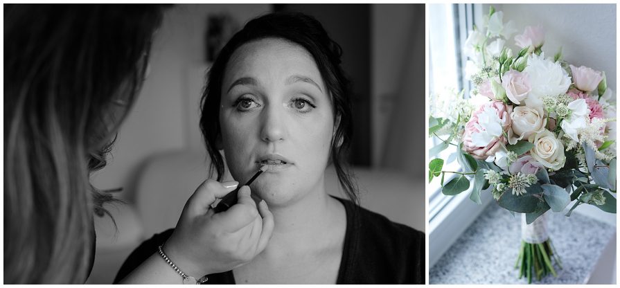 Hochzeitsdetails Braut Getting Ready