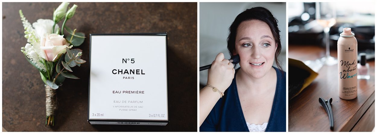 Hochzeitsdetails Braut Getting Ready