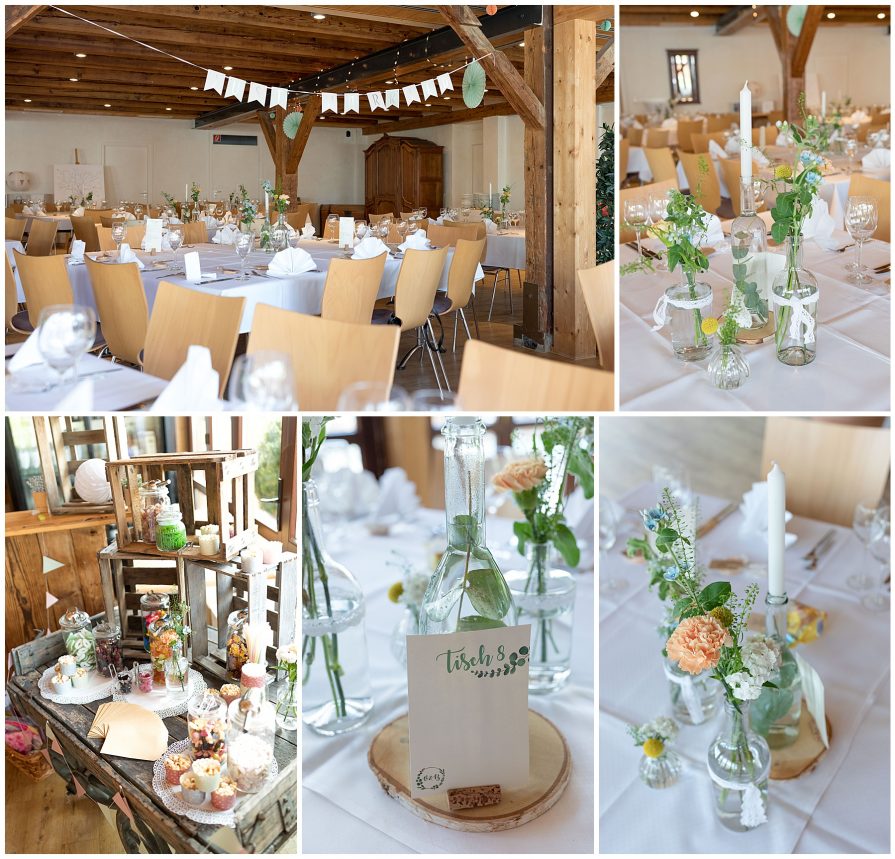 Hochzeitspaar Backnang Deko Hofgut Hagenbach