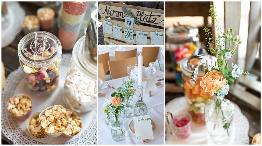 Hochzeitspaar Backnang Deko Hofgut Hagenbach