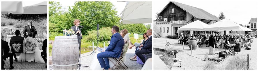 Hochzeitspaar Backnang Deko Hofgut Hagenbach trauung